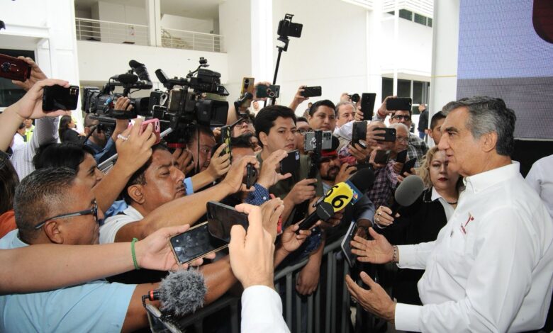 Américo Villarreal Anaya, Gobernador de Tamaulipas.