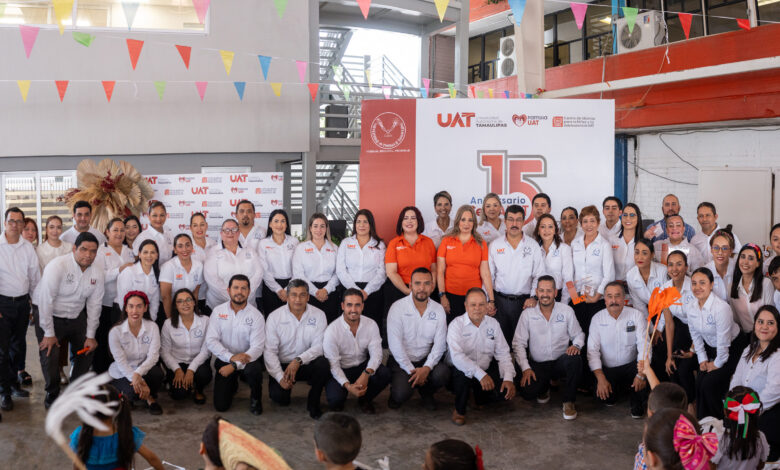 El Centro Especializado de Idiomas para la Niñez y Adolescencia (CEINA) de la Universidad Autónoma de Tamaulipas (UAT) celebró su 15 aniversario.