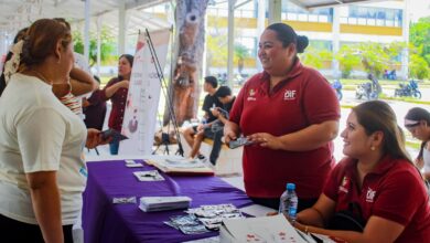 El Sistema DIF Madero participó en la Feria de la Salud realizada por el Centro de Integración Juvenil.