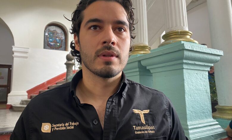 Gerardo Illoldi Reyes, Secretario del Trabajo y Previsión Social de Tamaulipas.