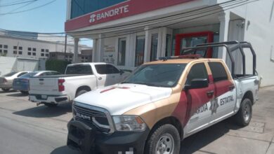 Bancos y cajeros cuentan con vigilancia permanente de la Guardia Estatal en Tamaulipas.