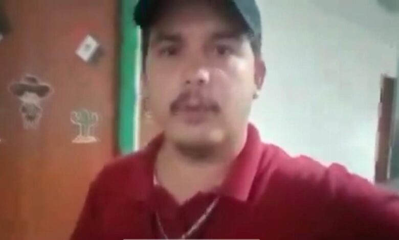 Gustavo Azuara Díaz, líder de la Unión de Colectivos de Madres Buscadoras de Tamaulipas.