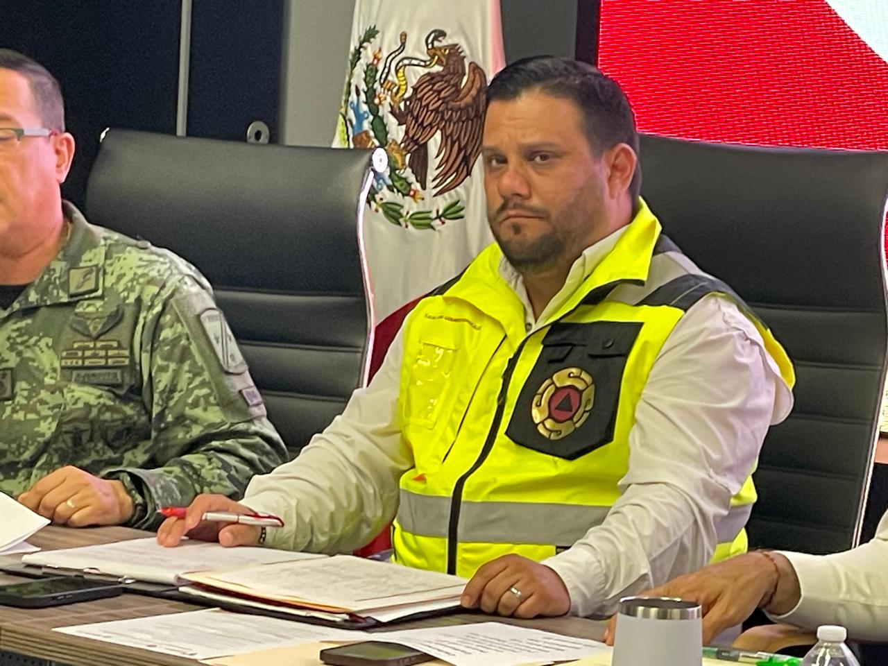 Luis Gerardo González de la Fuente, Coordinador estatal de Protección Civil.