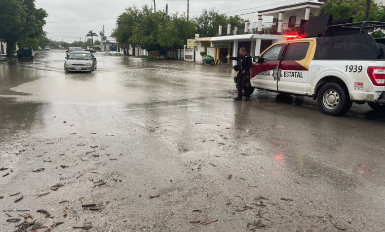 Se activó en Matamoros el "Plan Tamaulipas" para apoyar a la población por las lluvias ocasionadas por el huracán Francine.