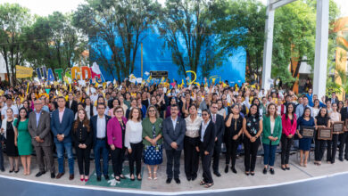 El Rector celebró con estudiantes y docentes de Unidad Académica de Trabajo Social y Ciencias para el Desarrollo Humano (UATSCDH), los 67 aniversario de su fundación.