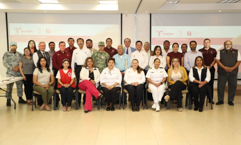 El Comité Estatal de Seguridad en Salud llevó a cabo la tercera reunión ordinaria del 2024.