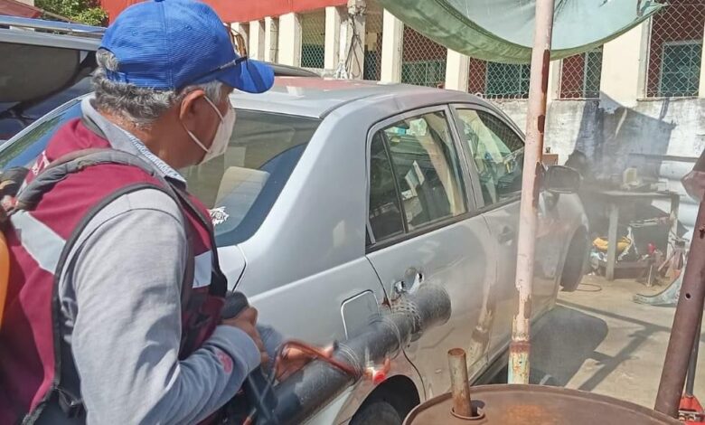 Para disminuir los casos de dengue, continúan fumigando colonias en Ciudad Madero.