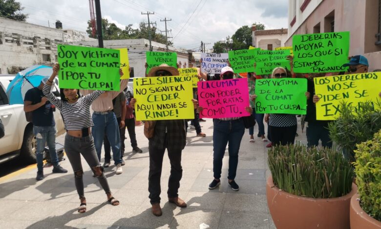 Desde Matamoros, vecinos de la colonia Hacienda La Finca, pidieron regularización de sus terrenos.