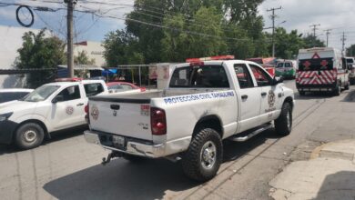 En la Unidad de Medicina Familiar del ISSSTE se llevó a cabo un simulacro de incendio.