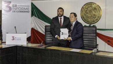 Carlo Alberto González Portes, rindió el Tercer Informe de Gobierno del Ayuntamiento de Ciudad Madero.