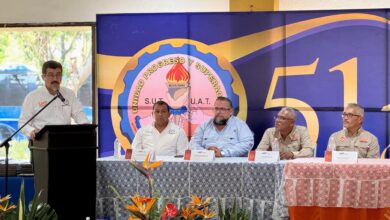 El Rector Dámaso Anaya Alvarado presidió en El Mante los festejos del 51 Aniversario del Sindicato Único de Trabajadores de la Universidad Autónoma de Tamaulipas (SUTUAT).