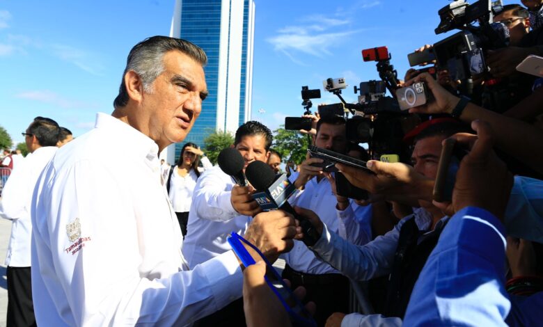 Américo Villarreal Anaya, Gobernador de Tamaulipas.