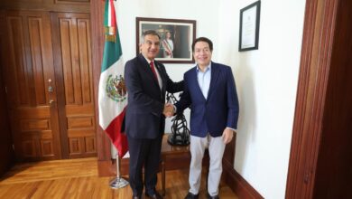 El Gobernador Américo Villarreal Anaya se reunió con el secretario de Educación Pública, Mario Delgado.