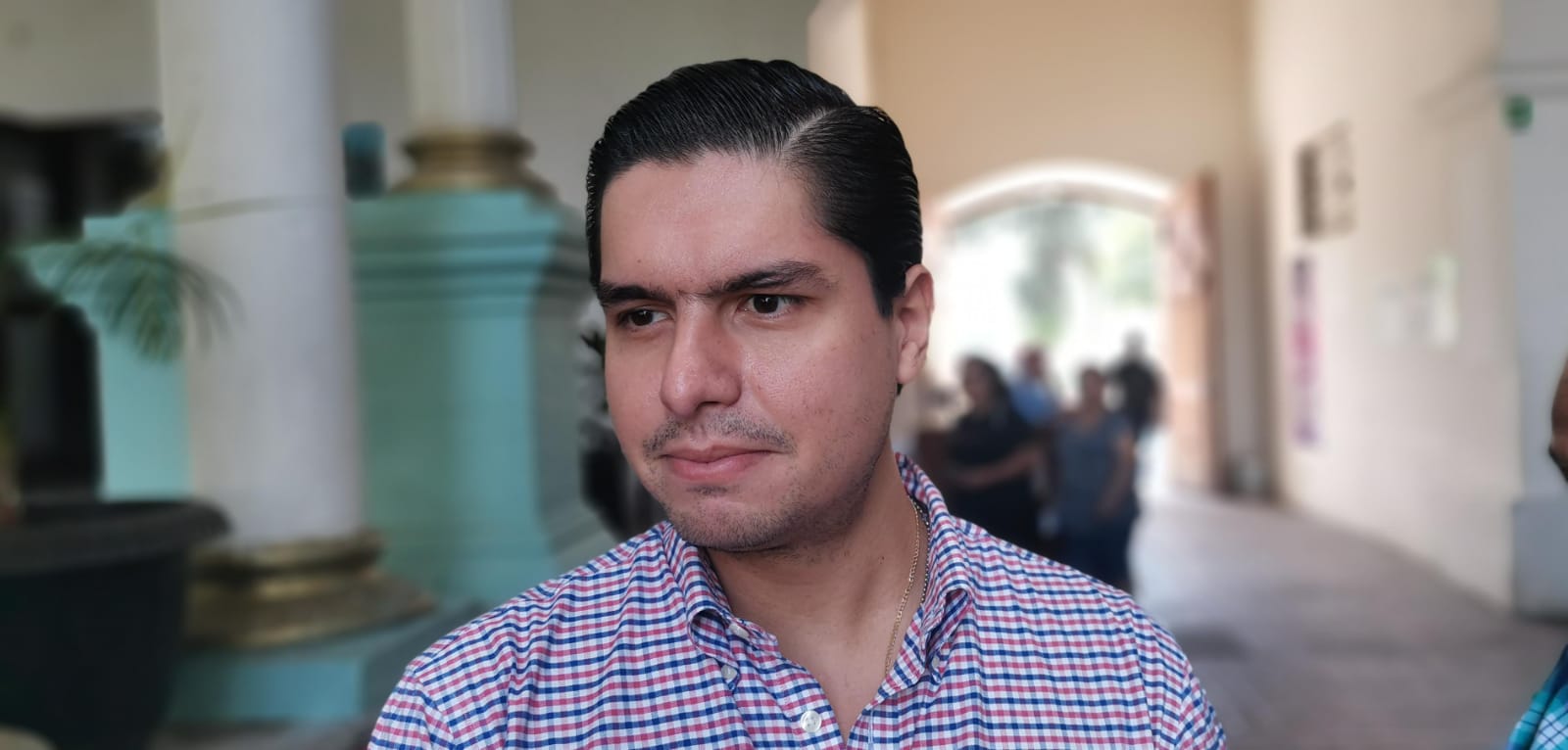 Juan Pablo González Martínez, presidente de la Cámara Nacional de la Industria Restaurantera y Alimentos Condimentados en Victoria.