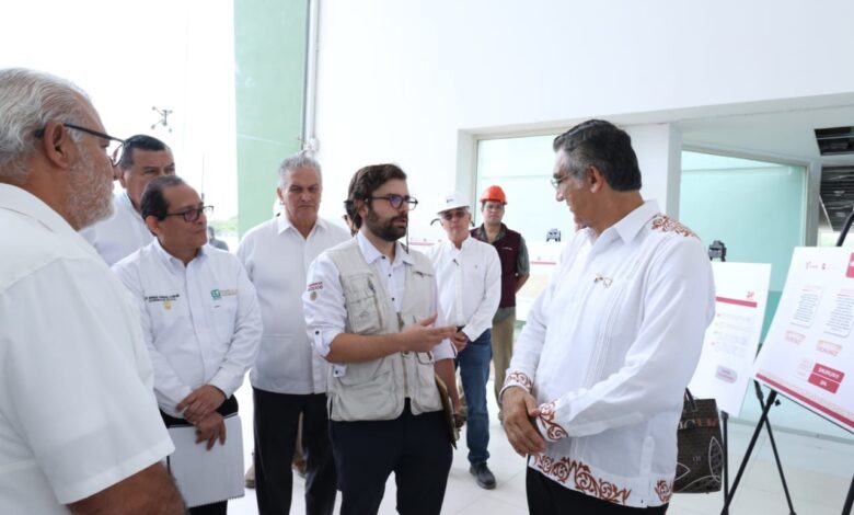 El Director general del IMSS Bienestar, Alejandro Svarch Pérez, reconoció el trabajo del gobernador de Tamaulipas, Américo Villarreal Anaya.