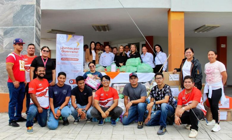 La Universidad Autónoma de Tamaulipas (UAT) concluyó con éxito la colecta “Juntos por Guerrero”, la cual logró reunir una importante cantidad de víveres.