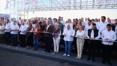 Acompañado de alcaldes, autoridades militares, civiles y su gabinete, el Gobernador Américo Villarreal inauguró la Feria Tamaulipas 2024.
