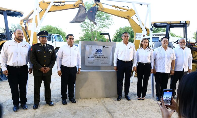 La Ciudad Judicial en Victoria, que tendrá una inversión de 275 millones de pesos.