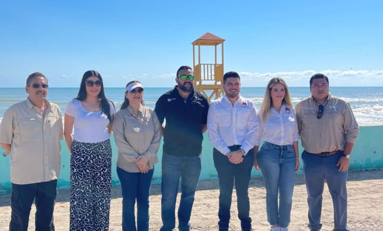 Turismo de Tamaulipas arrancó este martes, la supervisión de playas en Tamaulipas, empezando por Playa Bagdad en Matamoros.