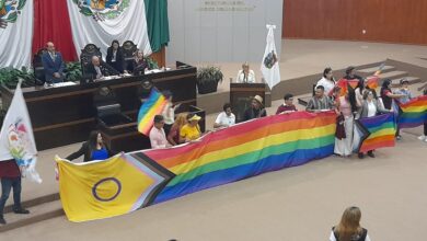 Colectivos de la comunidad LGBTTTIQ+ festejaron que el Congreso de entrada a la iniciativa.