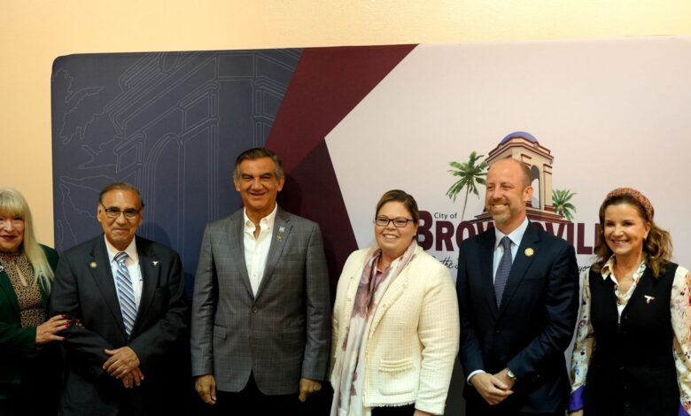 El Gobernador tamaulipeco asistió a la reunión binacional de trabajo convocada por la cónsul general de Estados Unidos en Matamoros, Brianna Powers, junto con los alcaldes y alcaldesas del Valle de Texas
