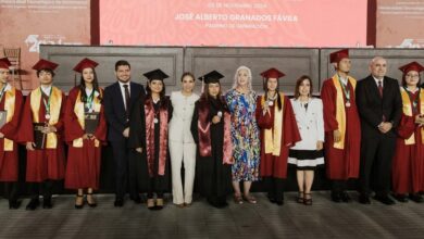 Más de mil 200 estudiantes recibieron su título profesional que los avala como Técnico Superior Universitario, licenciados e ingenieros.