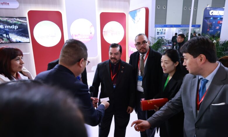 La Secretaría de Desarrollo Energético participa con el stand de Energía.