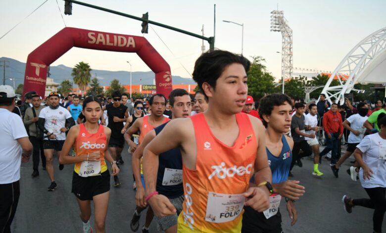 La carrera registró una amplia participación de la ciudadanía.