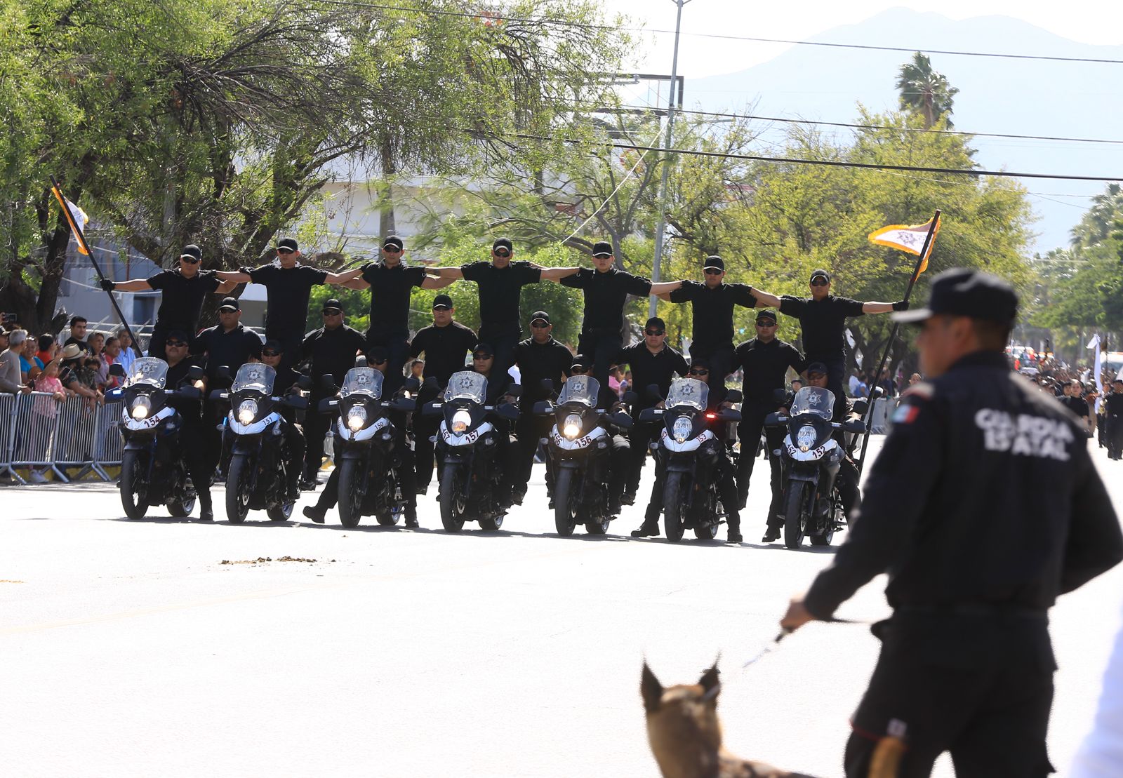 La Secretaría de Seguridad Pública tuvo una gran participación.