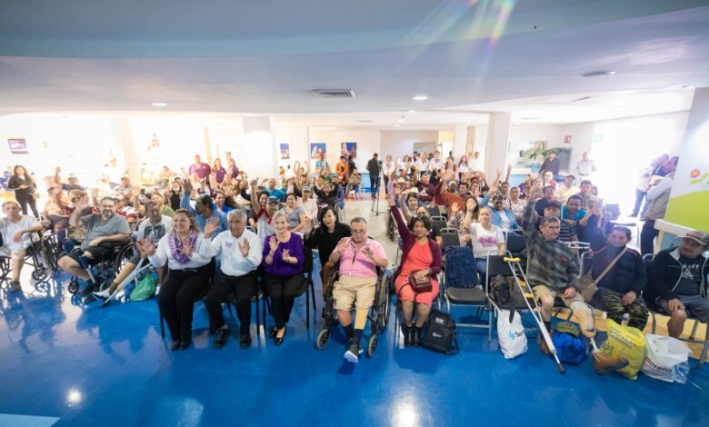 El Sistema DIF Tamaulipas que preside la Doctora María de Villarreal hizo entrega de prótesis de extremidades y aparatos ortopédicos a pacientes del estado.