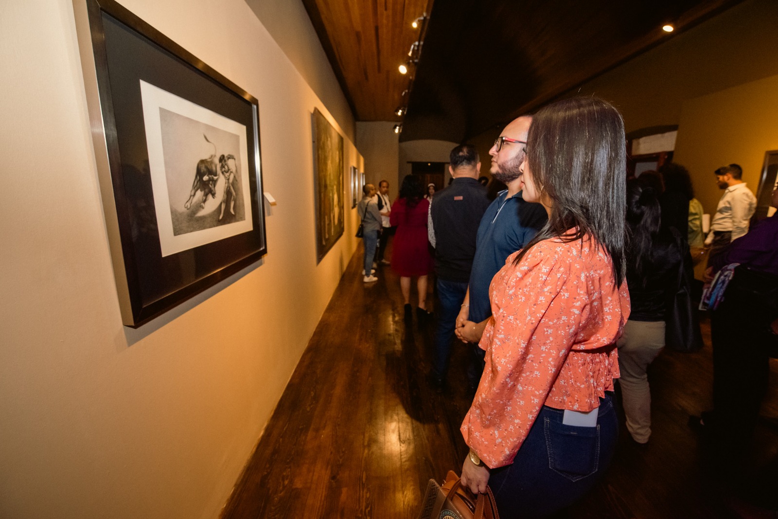 Todo un éxito resultó la exposición del artista de José Reyes Meza.