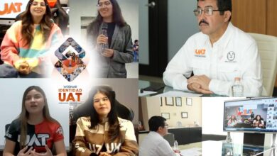 El Rector de la Universidad Autónoma de Tamaulipas (UAT), Dámaso Anaya Alvarado, clausuró el seminario web Identidad UAT.