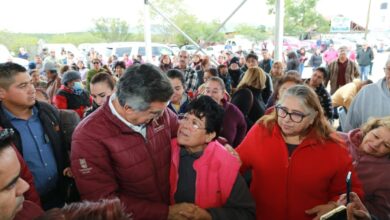 Entrega Américo más obras