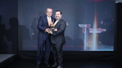 Por segunda ocasión consecutiva, el estado de Tamaulipas recibió el galardón como el Estado Energético del Año.