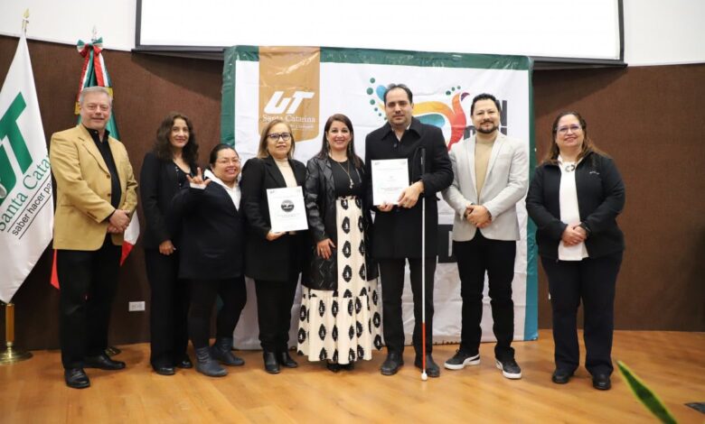 La Universidad Tecnológica de Tamaulipas Norte recibió un reconocimiento como institución inclusiva.