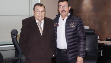 El Rector de la UAT, Dámaso Anaya Alvarado, reconoció la trayectoria académica y de investigación al servicio de la máxima casa de estudios del estado del Dr. Héctor Manuel Capello García.