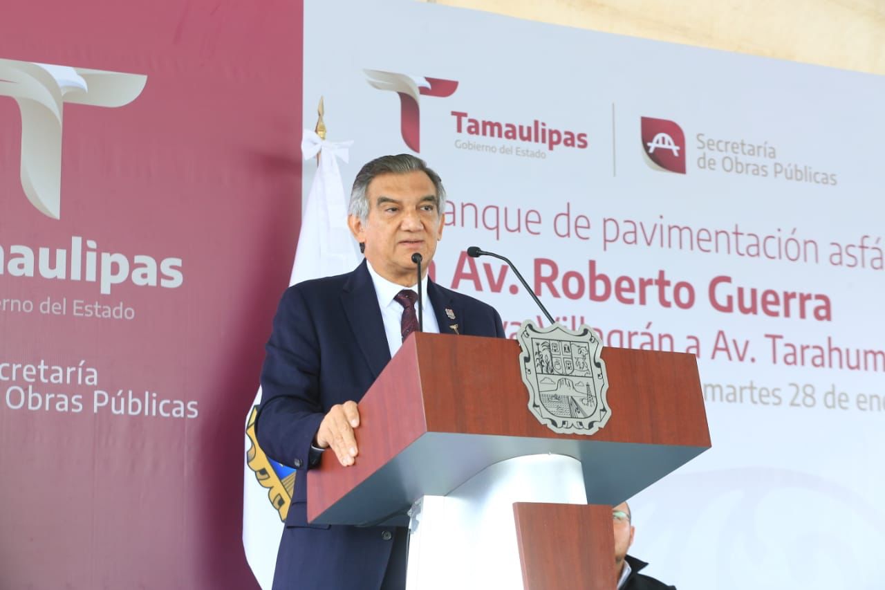 Américo Villarreal Anaya, Gobernador de Tamaulipas.