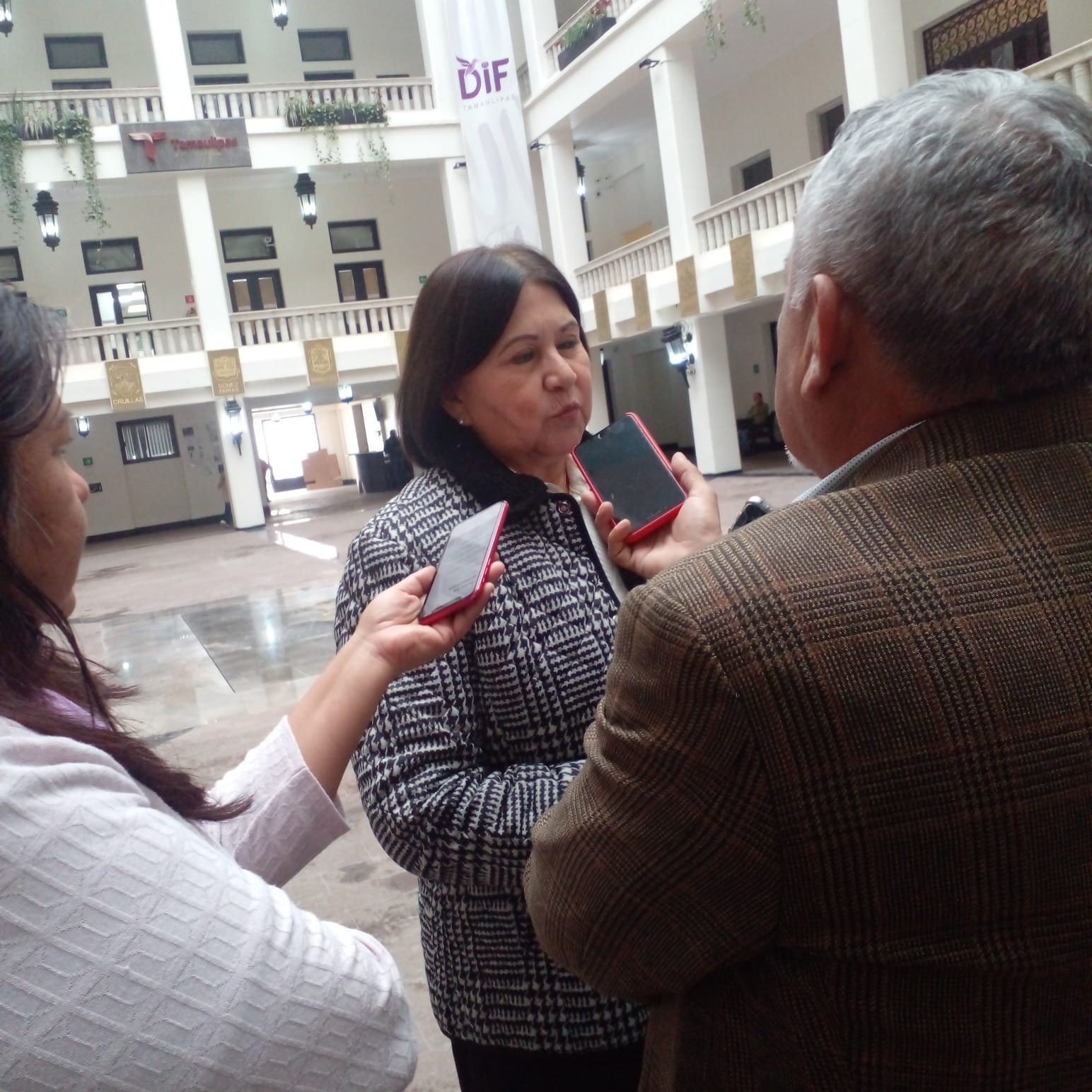 Tayde Garza Guerra, presidenta de la Comisión de Derechos Humanos del Estado de Tamaulipas.