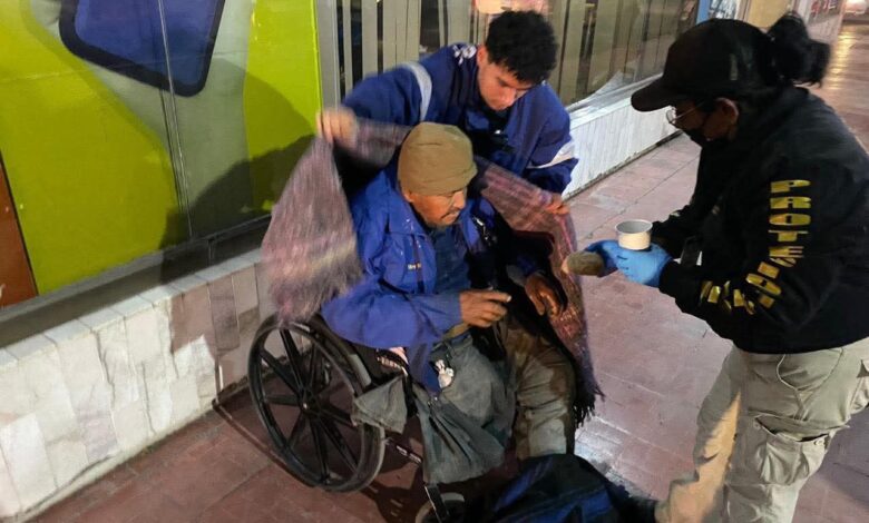 frío intenso moviliza a las autoridades