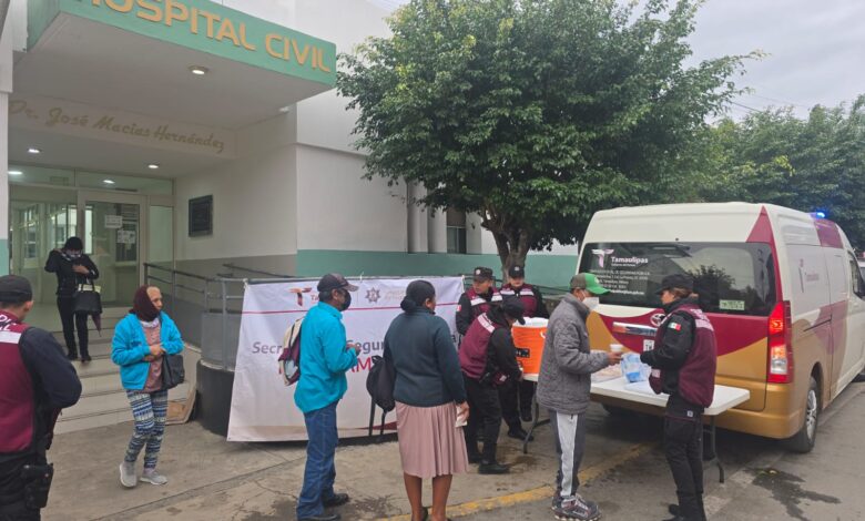 El Plan Tamaulipas se activa para apoyar a personas vulnerables por bajas temperaturas.