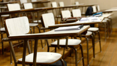 salón de clases vacío