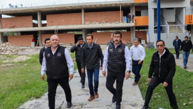 rector de la UAT, supervisa obras