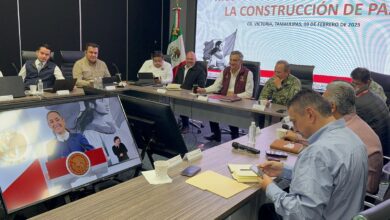 “La Presidenta no está sola, todo el país y todas y todos los tamaulipecos respaldamos sus acciones y decisiones”, expresó el mandatario tamaulipeco.