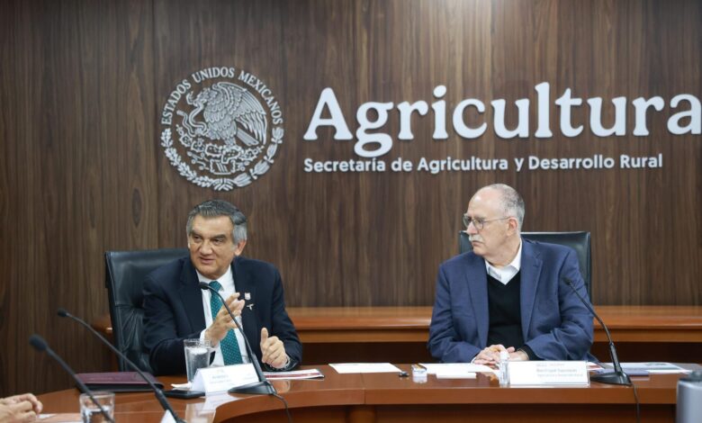 Durante su agenda de trabajo en CDMX, Américo Villarreal sostiene reuniones con el secretario de Agricultura, con la consejera jurídica de la presidencia y con empresarios.