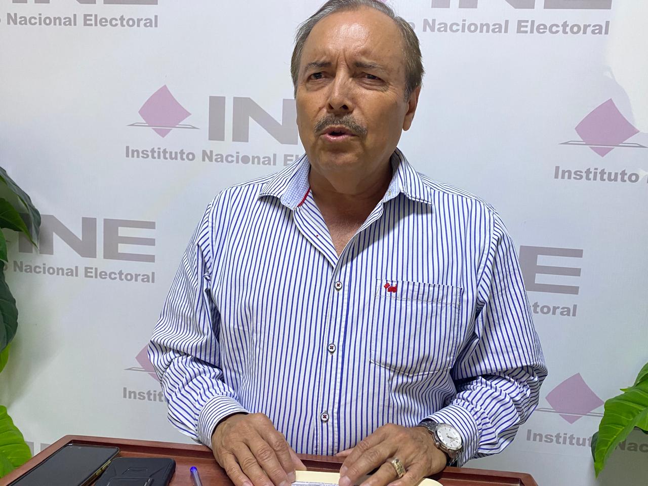 José de Jesús Arredondo Cortez, Vocal del Registro Federal de Electores de la Junta Local Ejecutiva de Tamaulipas.