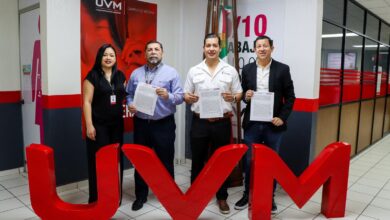 El Instituto del Deporte y la Universidad del Valle de México firmaron convenio en favor de los atletas en Tamaulipas.