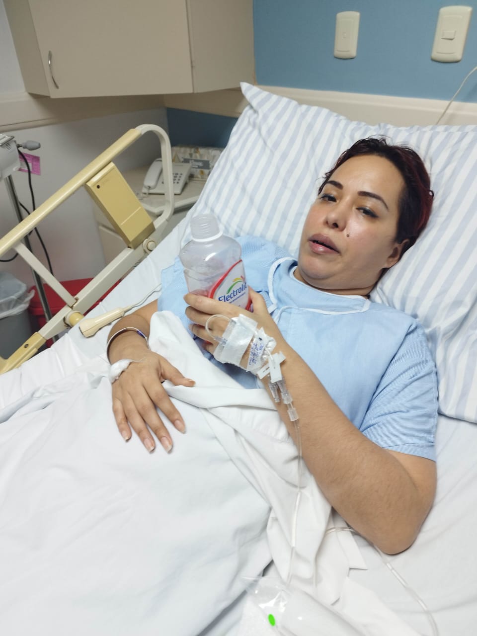 Ena Kary regresó al hospital pero su salud se complicó y falleció a causa de la meningitis.