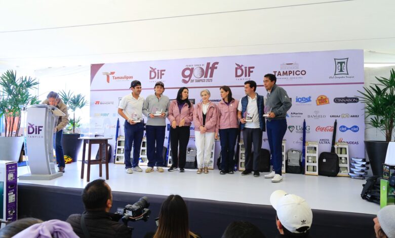 Al concluir el Primer Torneo de Golf DIF Tampico 2025, el gobernador Américo Villarreal Anaya, destacó que el Gobierno del Estado está empeñado en mejorar las condiciones de vida de las y los tamaulipecos.