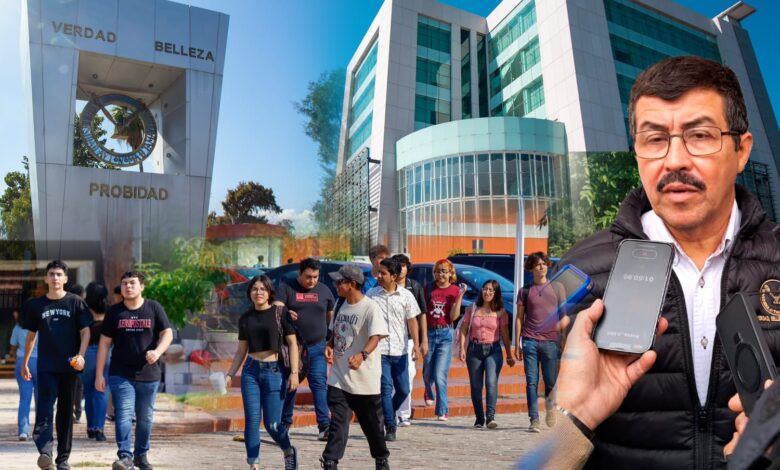 El Rector anunció la adquisición de trece camiones, dos autobuses y diez camionetas tipo van, lo que permitirá ampliar el servicio de traslado para estudiantes y docentes.