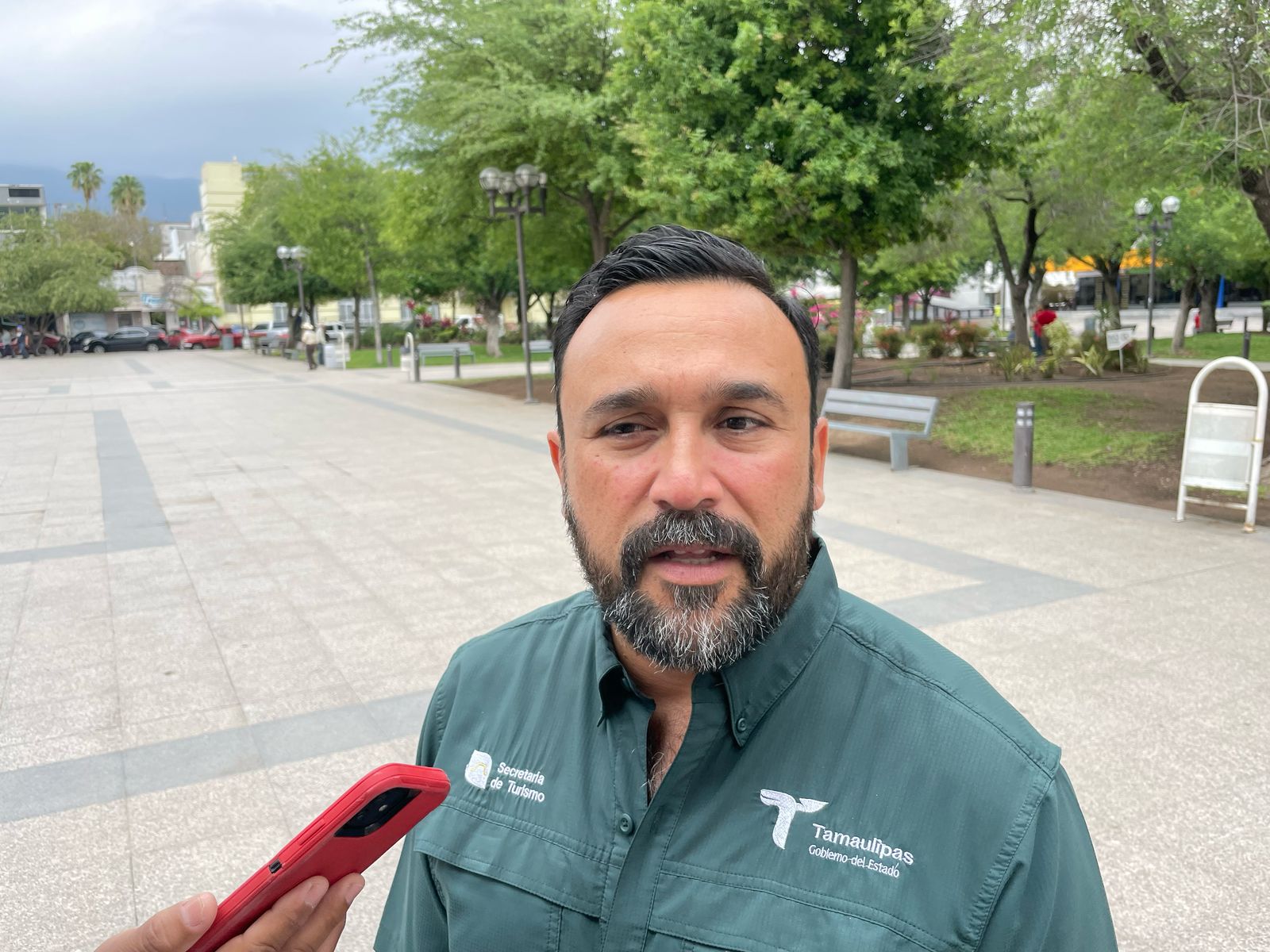 Benjamín Hernández Rodríguez, Secretario de Turismo en Tamaulipas.